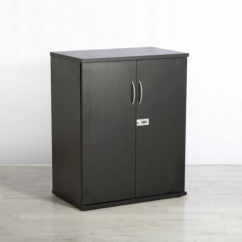 Lockable Cupboard 1000h - Black