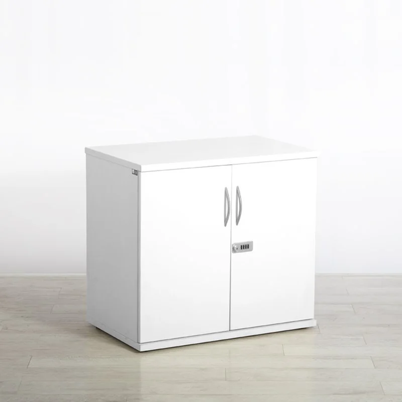 Lockable Cupboard 720h - White