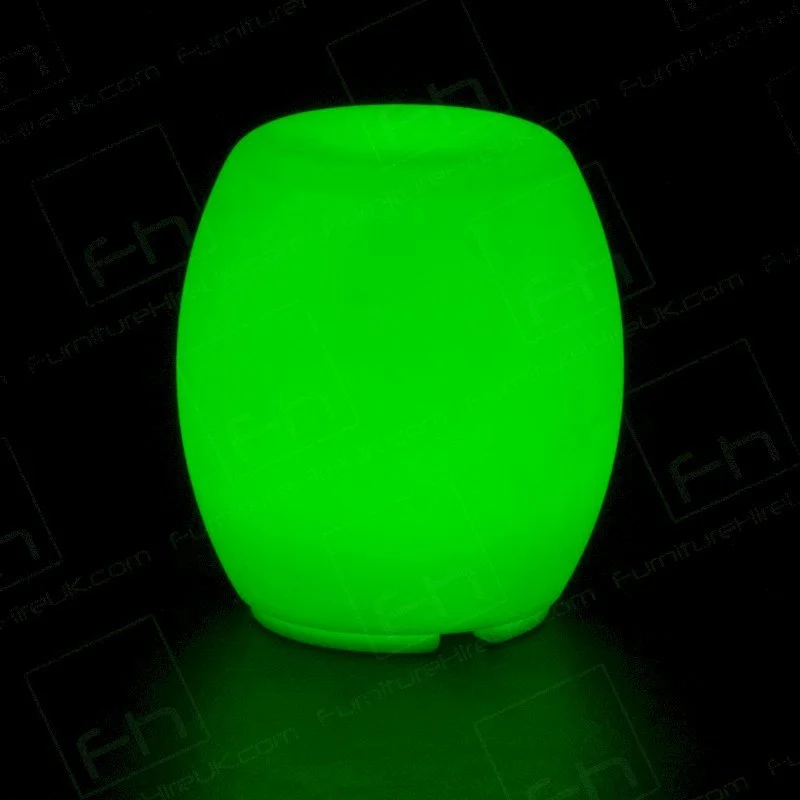 LED Colour-Changing Barrel Chair